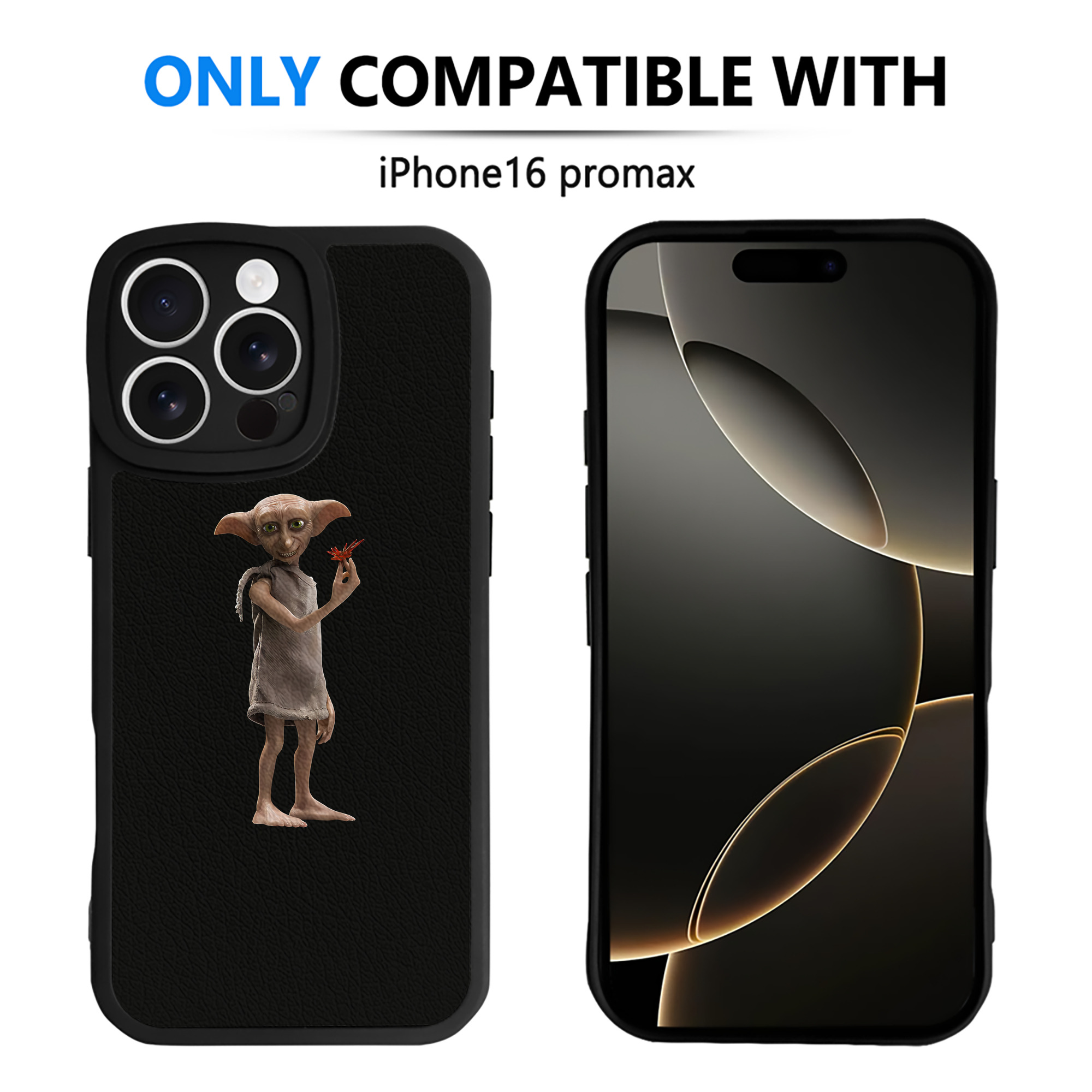 （画像用） Harry Potter ハリー・ポッターシリーズ 【iPhone 16シリーズ対応】シリコンスマホケース（レザー調） 材質：シリコン